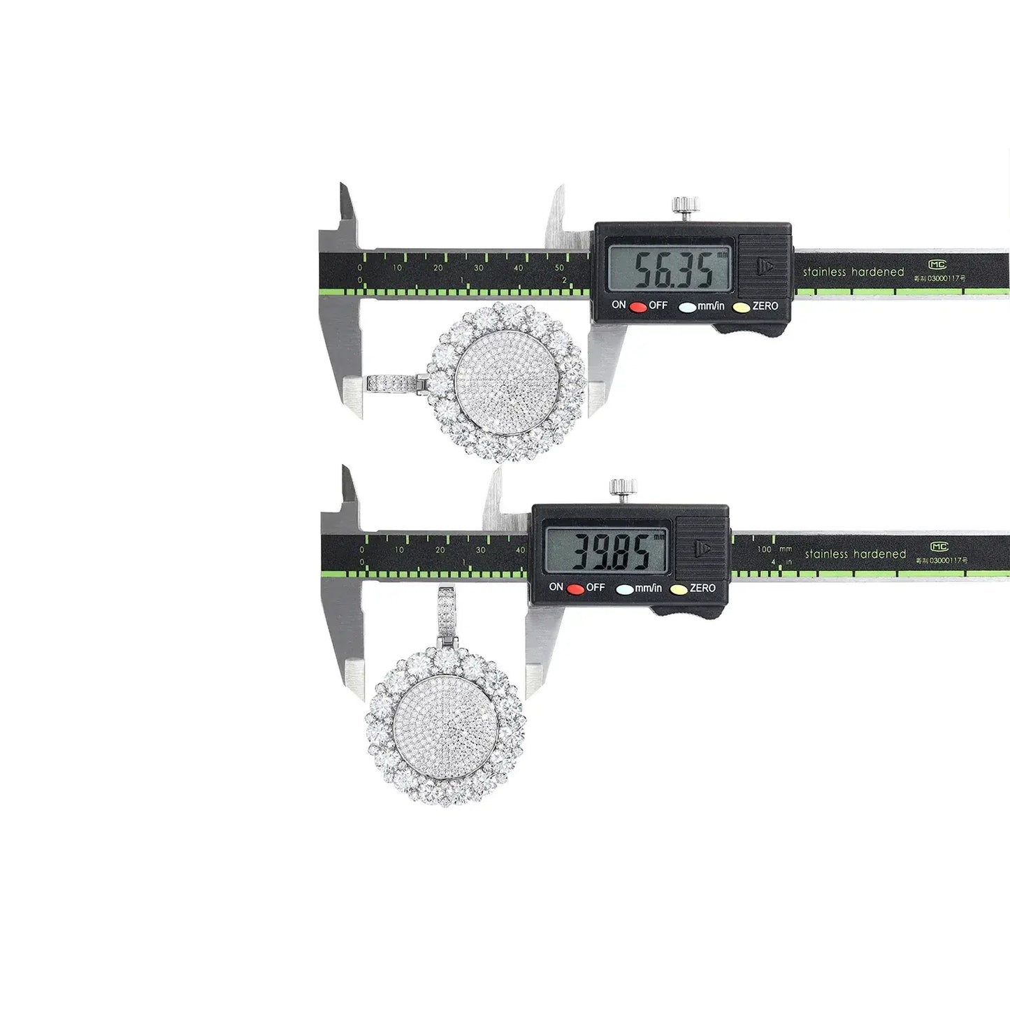 Colgante Moissanita con Certificado GRA | Plata 925 Baño Platino | Lujo Moderno | Sin Cadena Lumiere Jewelrys