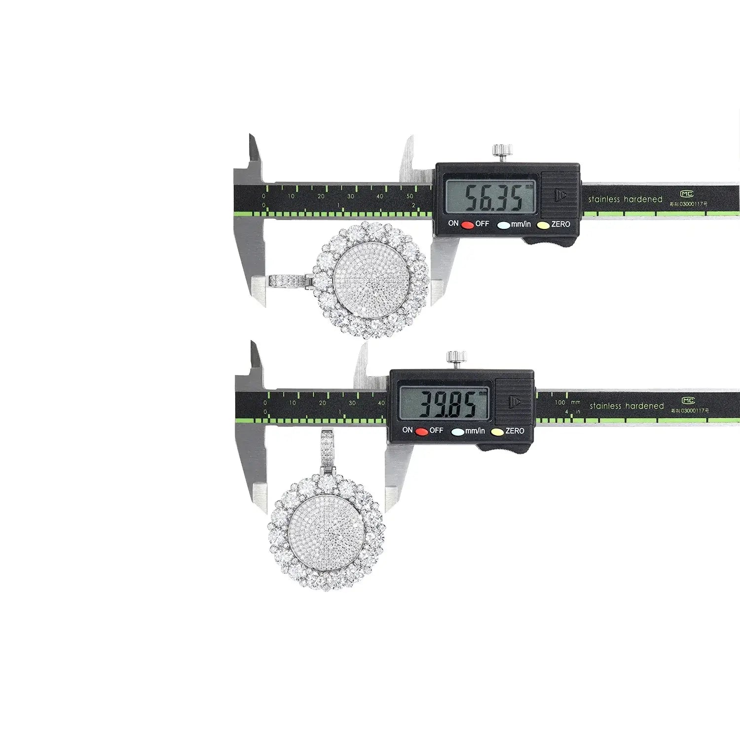 Colgante Moissanita con Certificado GRA | Plata 925 Baño Platino | Lujo Moderno | Sin Cadena Lumiere Jewelrys