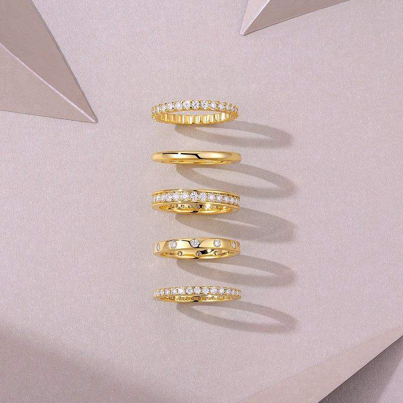 Anillo Moissanita Oro | Certificado GRA | Plata 925 | Boda & Compromiso Lumiere Jewelrys