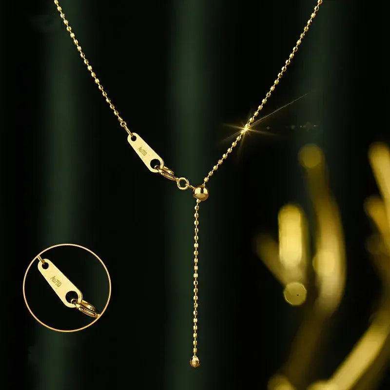 Collar de Encaje de Oro 18K – Joya Delicada y Personalizada para Mujer Lumiere Jewelrys